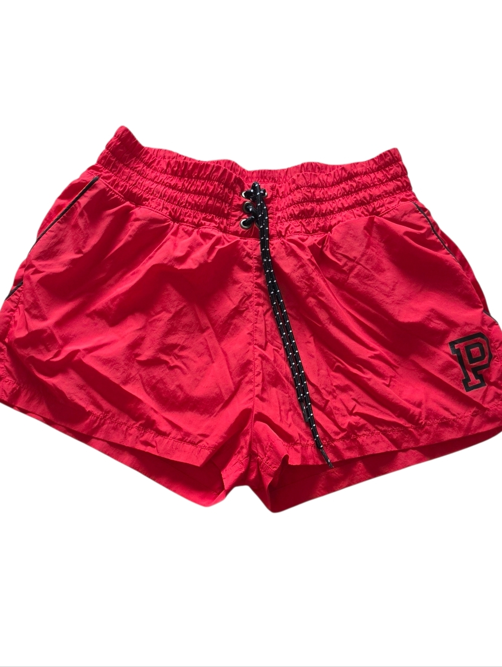 PINK Victoria's Secret Bright Red Athletic Drawstring Shorts